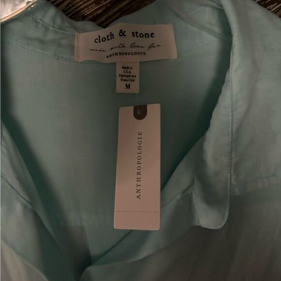 Cloth & Stone Ombré button down NWT - Picture 6 of 8